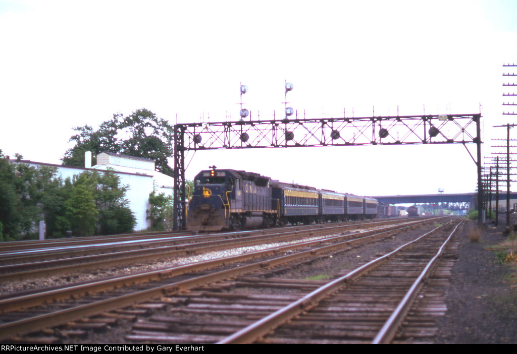 CNJ GP40 #3681 - Central RR of New Jersey